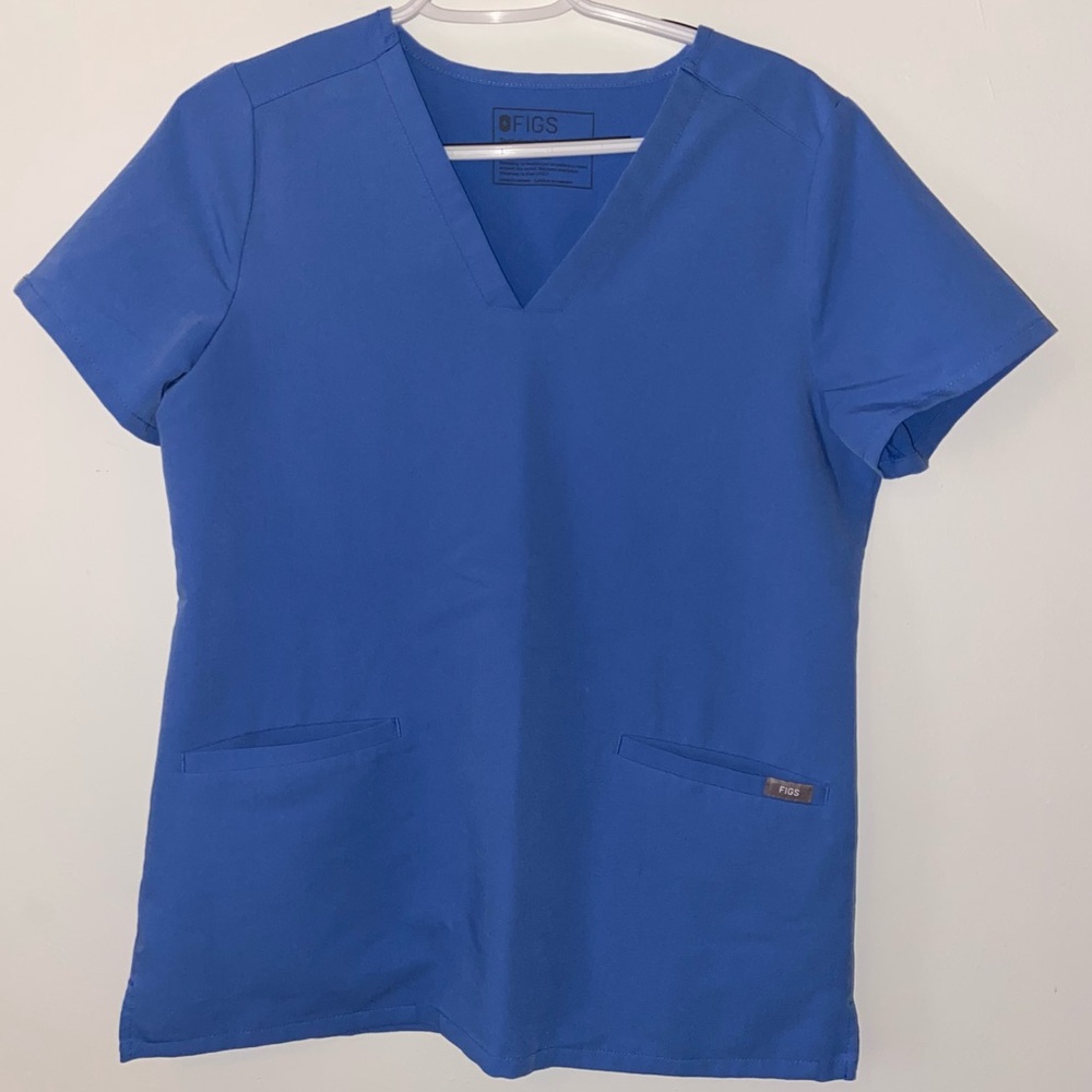 Figs Women's Ciel Blue Scrub Set